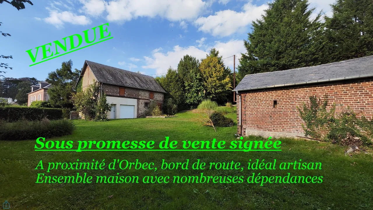 Photo of House and outbuildings set, ideal for tradespeople