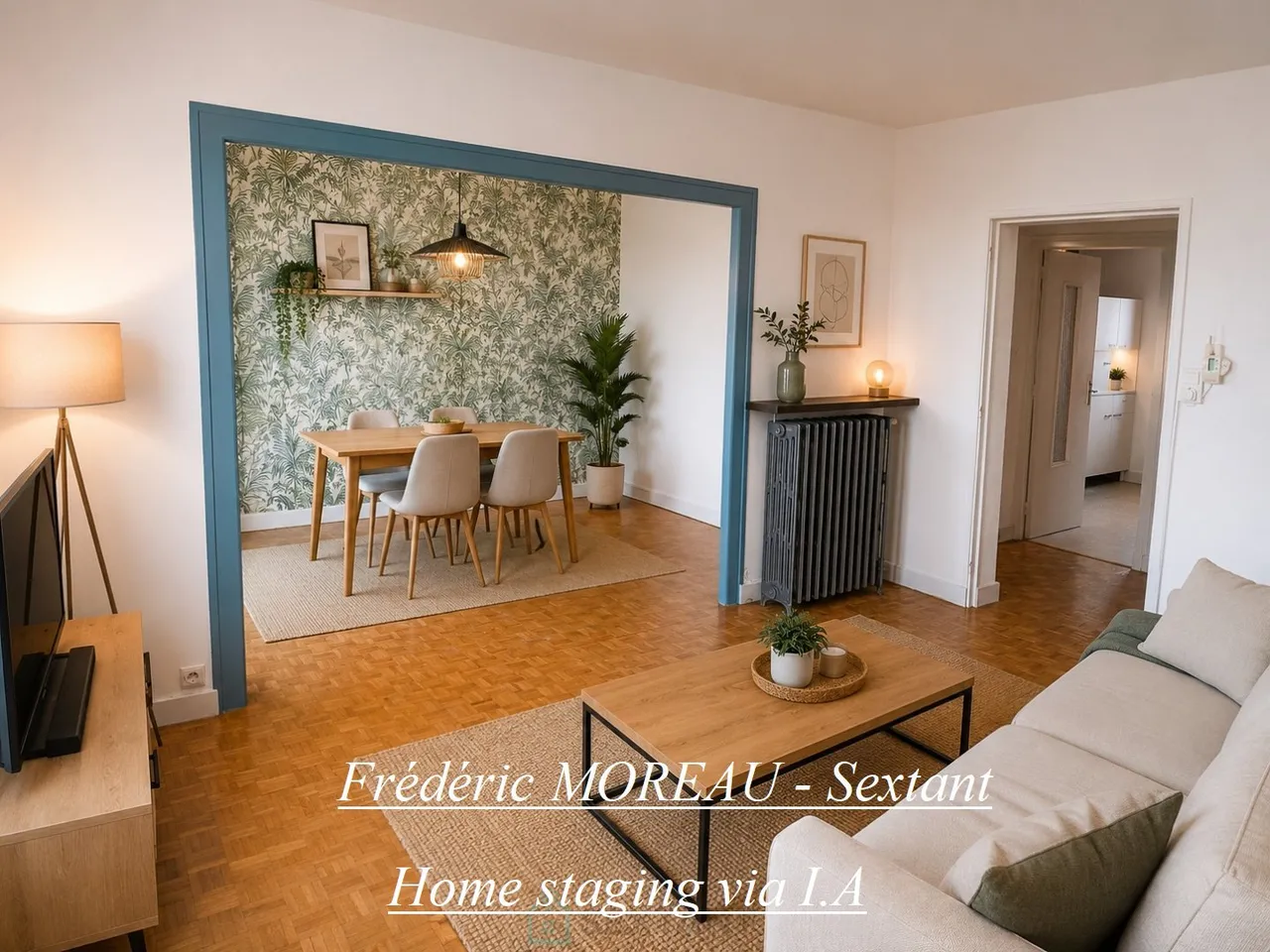 Photo of In a quiet and well-maintained residence in the heart of the city center, come and discover this beautiful 3-bedroom apartment with balcony and garage
