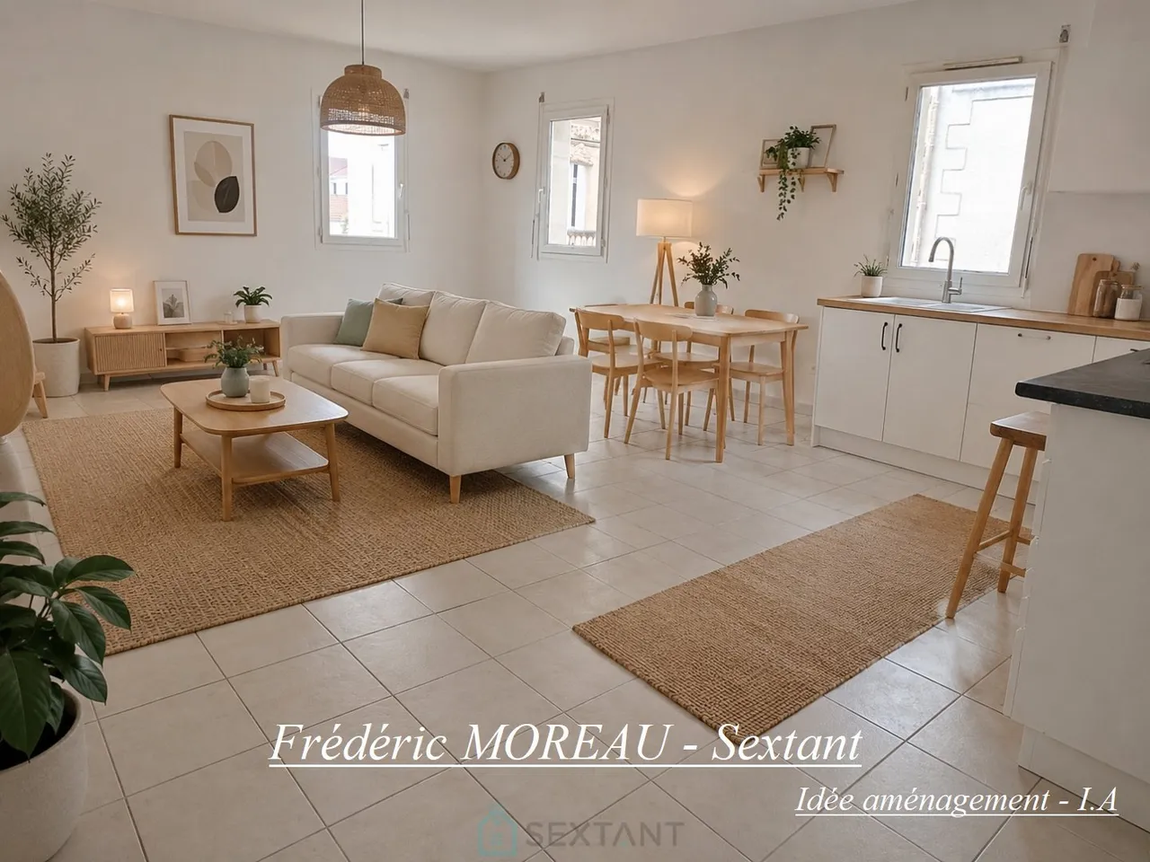 Photo of 61m2 two bedroom apartement in the city center of Bergerac