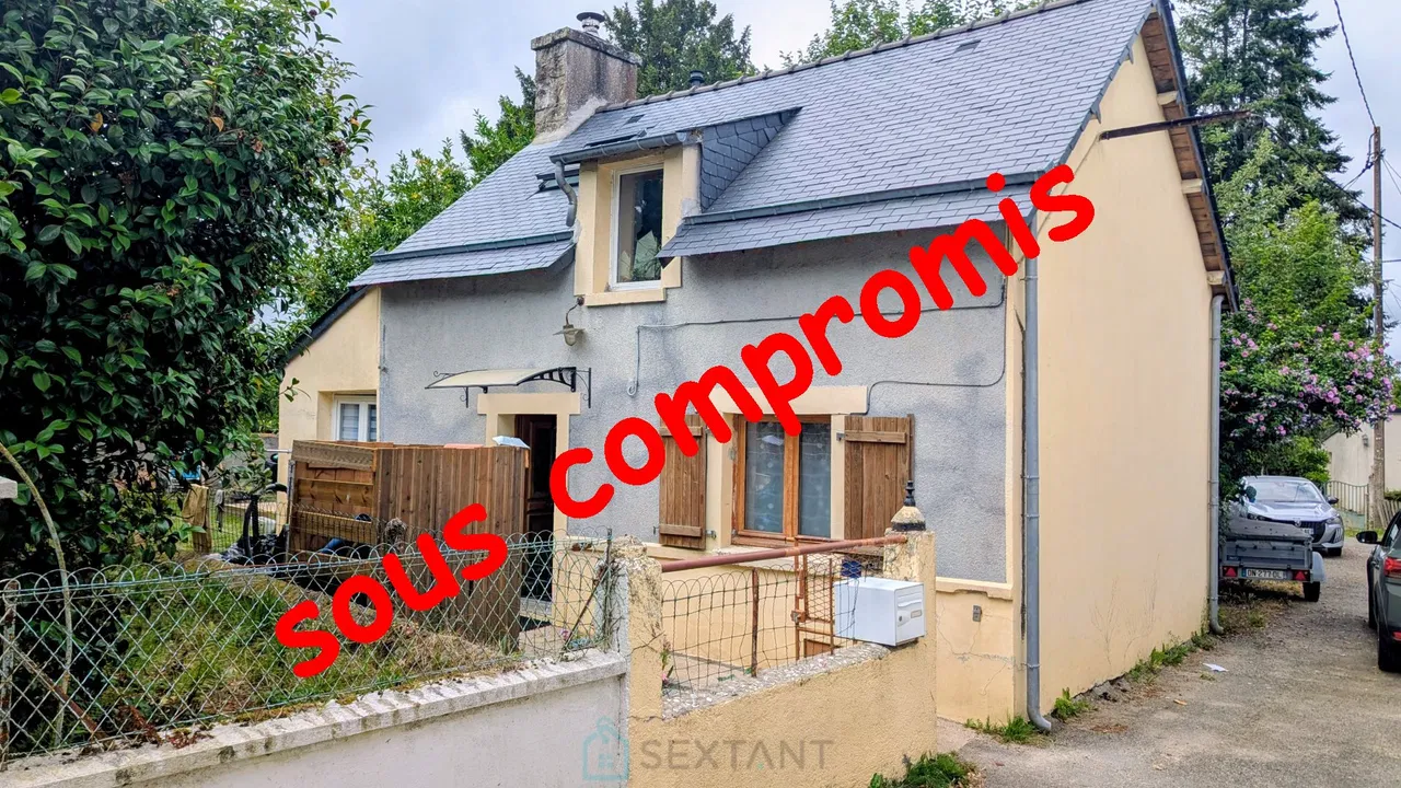Renovated 1 bed stone cottage in the countryside near to Melrand