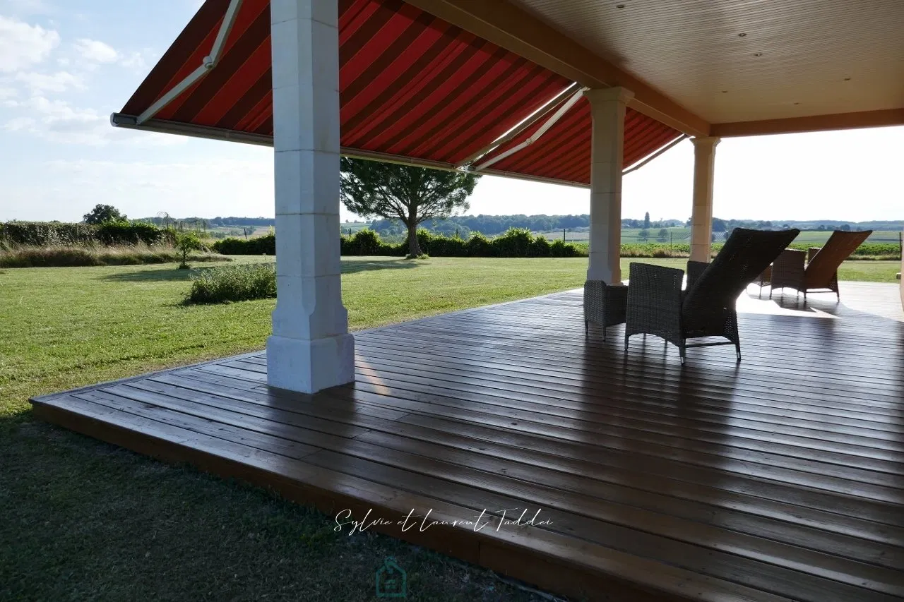 Photo of Contemporary low-energy house with an unobstructed view of the surrounding countryside.