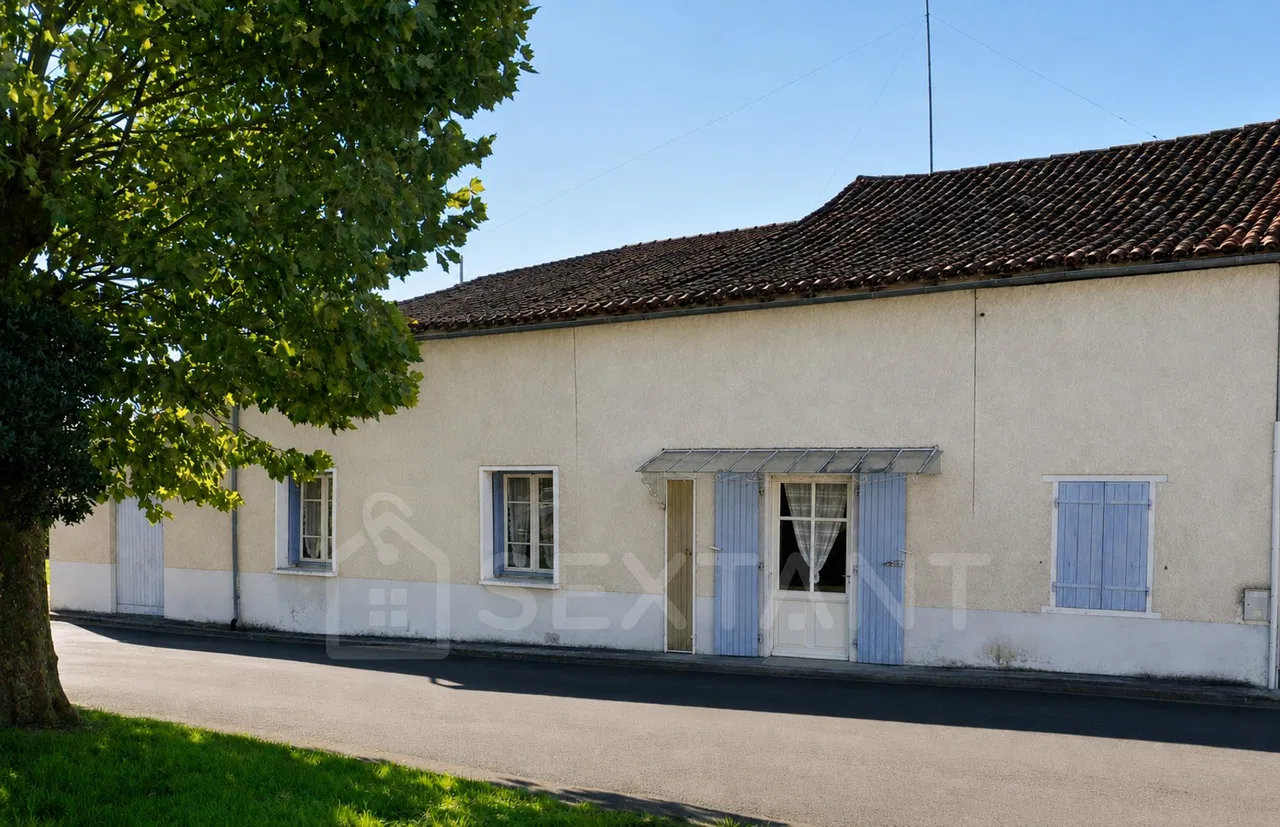 Photo of 120 m² HOUSE – TO RENOVATE – 4 BEDROOMS – LARGE OUTBUILDINGS