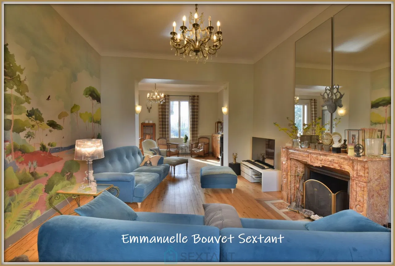 Photo of Gorgeous bourgeoise house, close Bergerac, nice spaces, garden, garage, car-port, swimming pool, solarium, access to the river