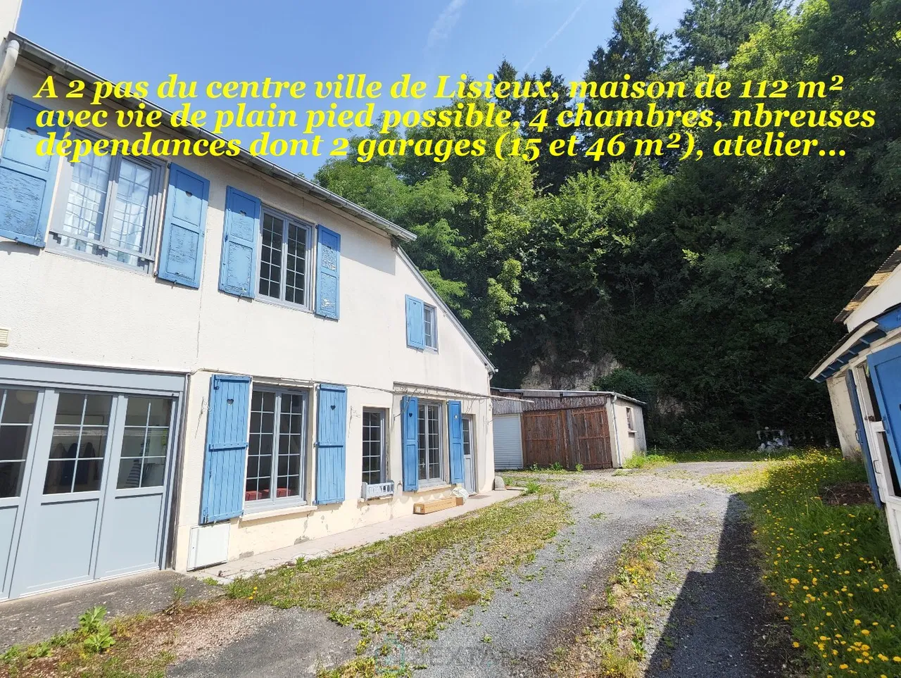 Photo of 112 m² house with outbuildings, just steps from the town center of Lisieux