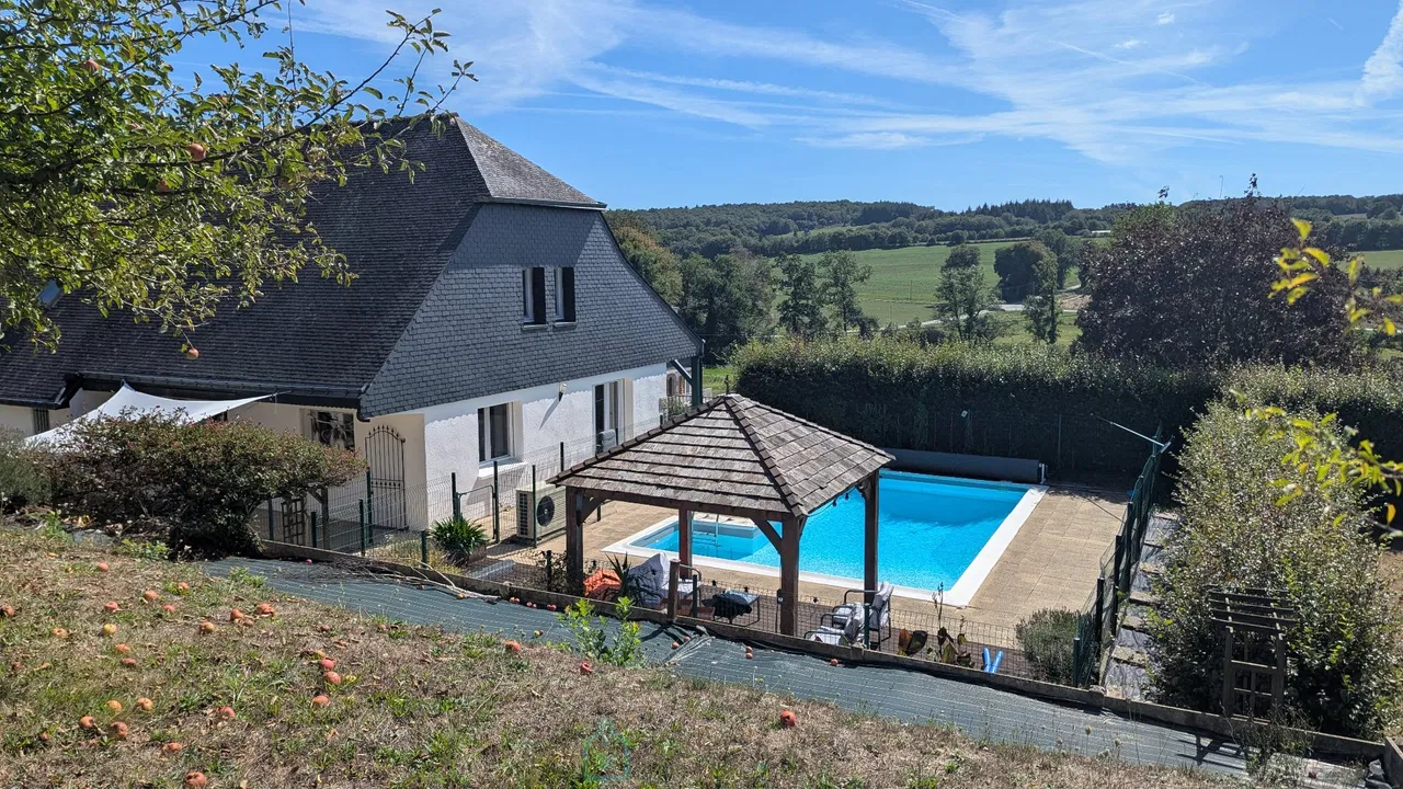 Photo of Exclusive listing – Beautiful family property with heated swimming pool and open views
