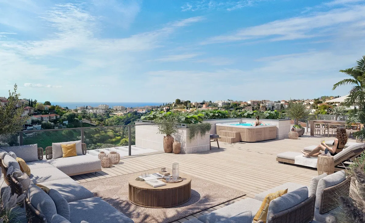 Photo of Nice Bellet – Grand 3 bedroom with rooftop terrace 136 sqm- Exclusive New Residence with Sea Views