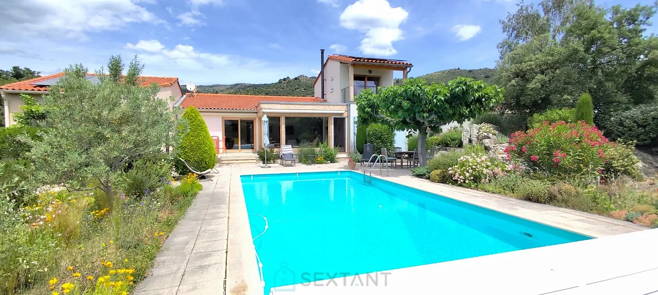 Photo of Beautiful Renovated Villa with Guest Cottage, B&B Room, Swimming Pool and Rental Income – Near Prades, South of France
